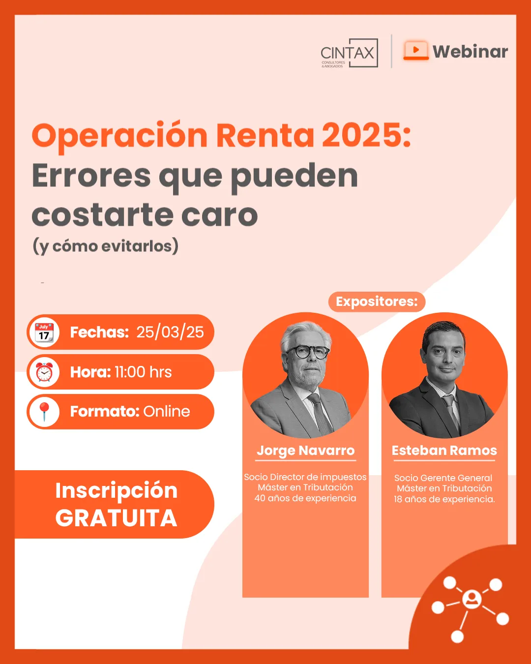 Operación renta 2025 Errores que pueden costarte caro | Red de RRHH